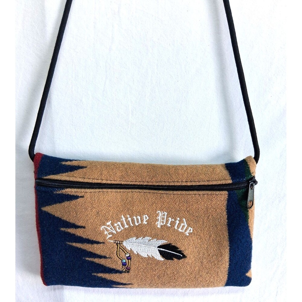 Southwestern Woven Crossbody Bag Tribal Boho Saddle Blanket Purse Western